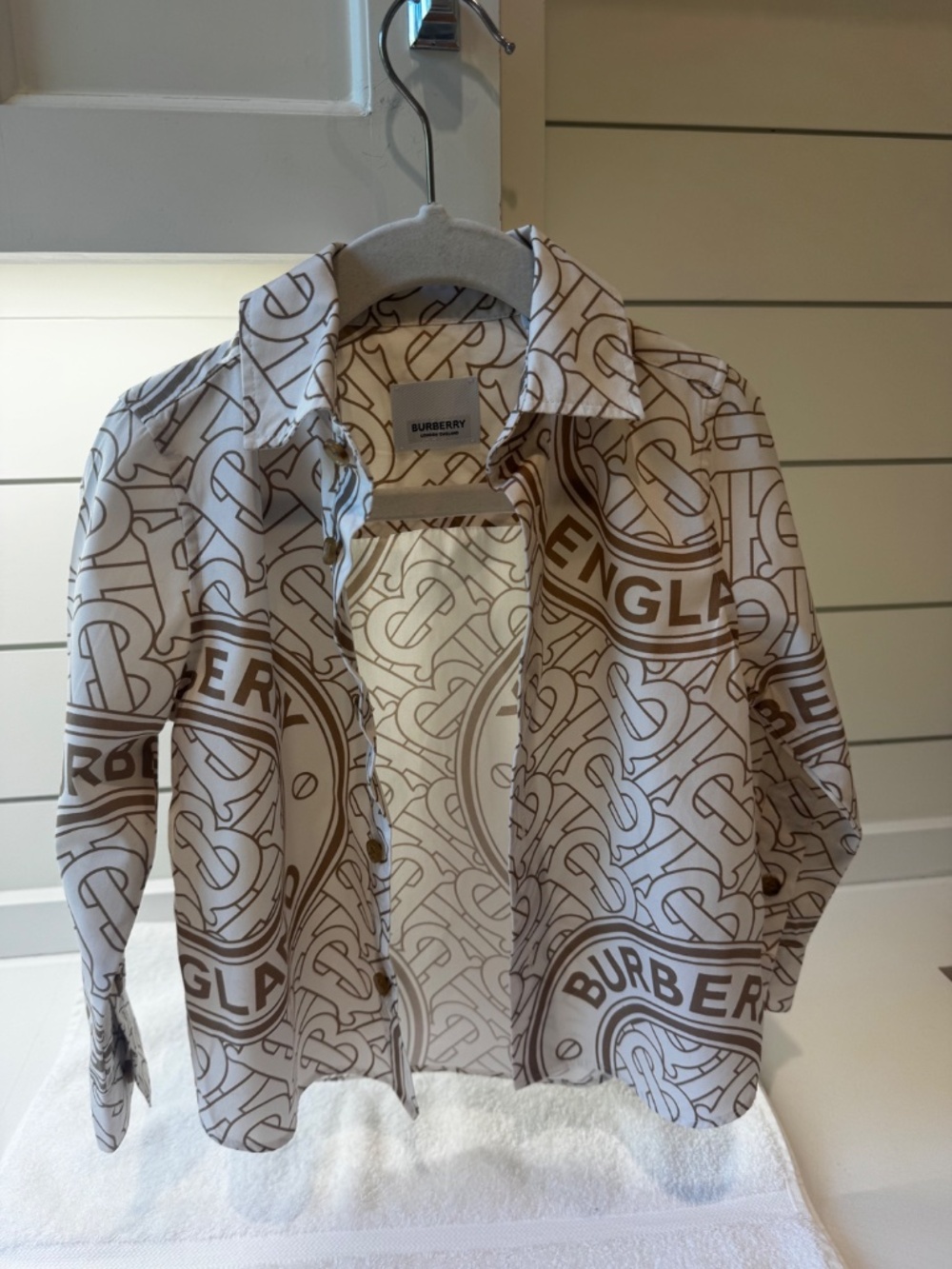 Burberry Toddler Button Down Shirt - Picture 3 of 4